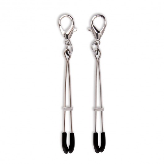 Большой эротический набор из 12 предметов Interchangeable Collar   Nipple Clips Set - Lux Fetish - купить с доставкой в Курске