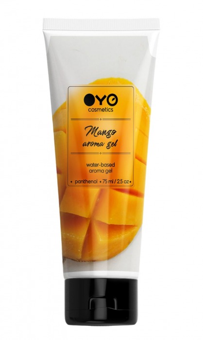 Лубрикант на водной основе OYO Aroma Gel Mango с ароматом манго - 75 мл. - OYO - купить с доставкой в Курске