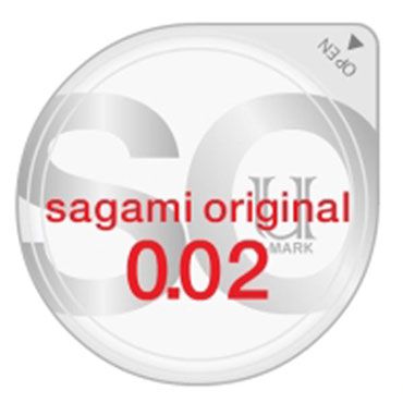 Ультратонкий презерватив Sagami Original - 1 шт. - Sagami - купить с доставкой в Курске