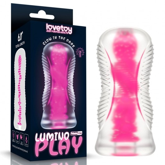 Светящийся в темноте мастурбатор 6.0 Lumino Play Masturbator - Lovetoy - в Курске купить с доставкой