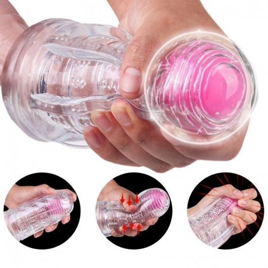 Прозрачный вибромастурбатор Space Capsule-RСT - S-HANDE - в Курске купить с доставкой