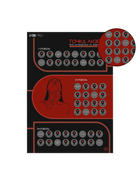 Плакат для двоих  Точка любви  со скретч-слоем - Сима-Ленд - купить с доставкой в Курске