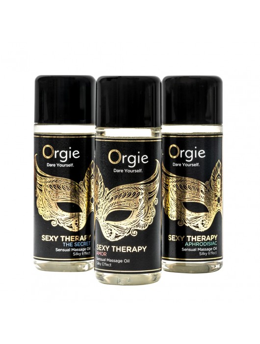 Набор массажных масел Sexy Therapy (3 флакона по 30 мл.) - ORGIE - купить с доставкой в Курске