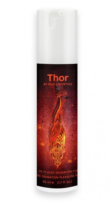 Возбуждающий унисекс гель Thor Fire Gel - 50 мл. - Nuei cosmetics - купить с доставкой в Курске