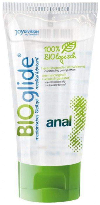 Лубрикант на водной основе BioGlide Anal - 80 мл. - Joy Division - купить с доставкой в Курске