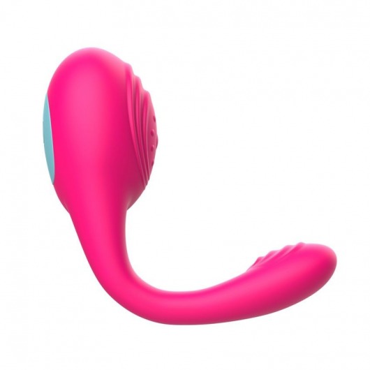 Розовое виброкольцо с пультом ДУ - I-MOON - в Курске купить с доставкой