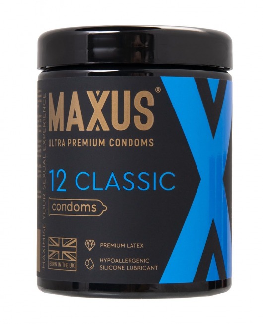 Классические презервативы MAXUS Classic - 12 шт. - Maxus - купить с доставкой в Курске