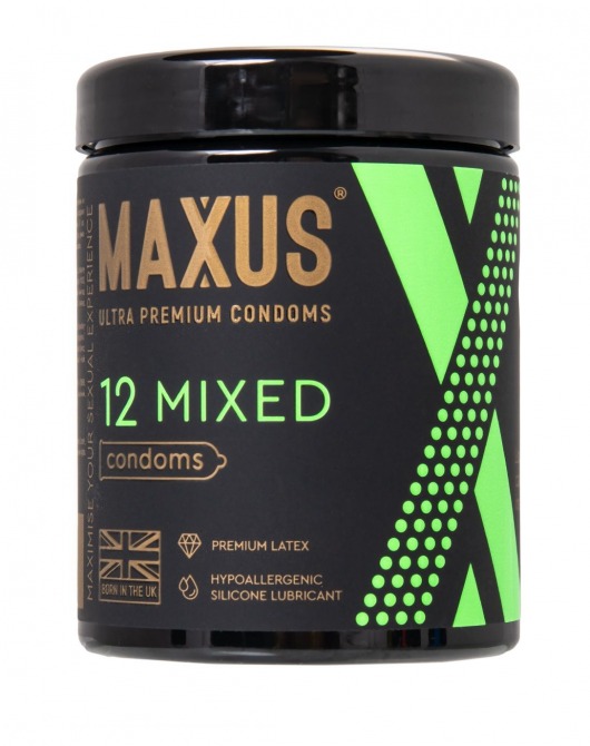 Презервативы MAXUS Mixed - 12 шт. - Maxus - купить с доставкой в Курске