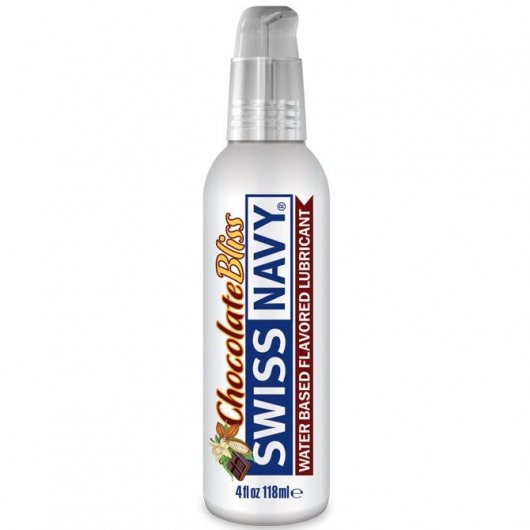 Лубрикант с ароматом шоколада Swiss Navy Chocolate Bliss Lube - 118 мл. - Swiss navy - купить с доставкой в Курске