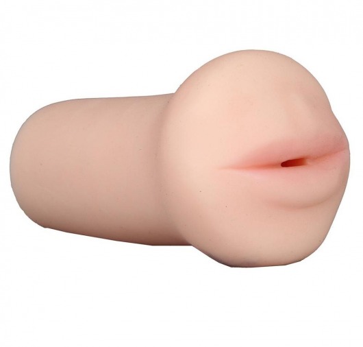 Нежный мастурбатор-ротик REALSTUFF 5INCH MASTURBATOR BJ - Dream Toys - в Курске купить с доставкой