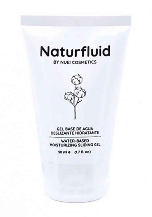 Экстраскользкий лубрикант на водной основе Nuei Naturfluid - 50 мл. - Nuei cosmetics - купить с доставкой в Курске