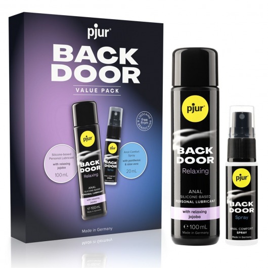 Набор для анального секса pjur Back Door Value Pack - Pjur - купить с доставкой в Курске