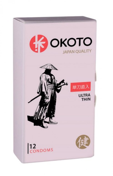 Тонкие презервативы OKOTO Ultra Thin - 12 шт. - Sitabella - купить с доставкой в Курске