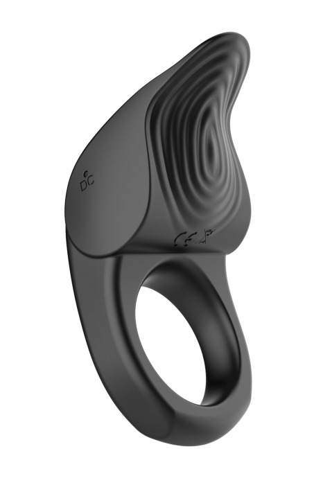 Черное эрекционное виброкольцо Vibro Lust Ring - MALESATION - в Курске купить с доставкой