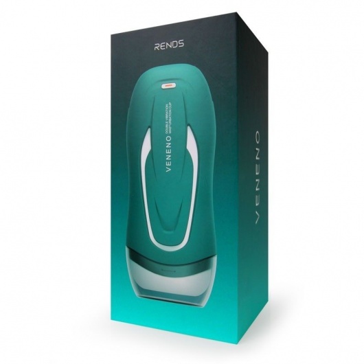 Зеленый вибромастурбатор с голосовым сопровождением Veneno - Rends - в Курске купить с доставкой