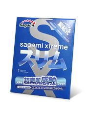 Презерватив Sagami Xtreme FEEL FIT 3D - 1 шт. - Sagami - купить с доставкой в Курске