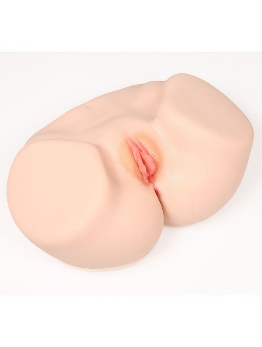 Мастурбатор-полуторс с двойным слоем материала Vanilla Onahole Real Vagina - KOKOS - в Курске купить с доставкой