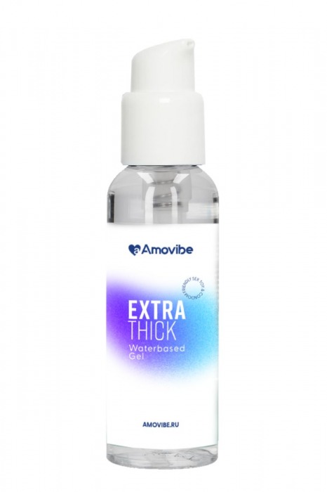 Гель на водной основе Extra Thick - 100 мл. - Amovibe - купить с доставкой в Курске