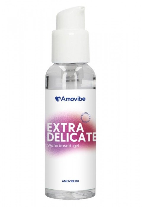 Гель на водной основе Amovibe Extra Delicate - 100 мл. - Amovibe - купить с доставкой в Курске