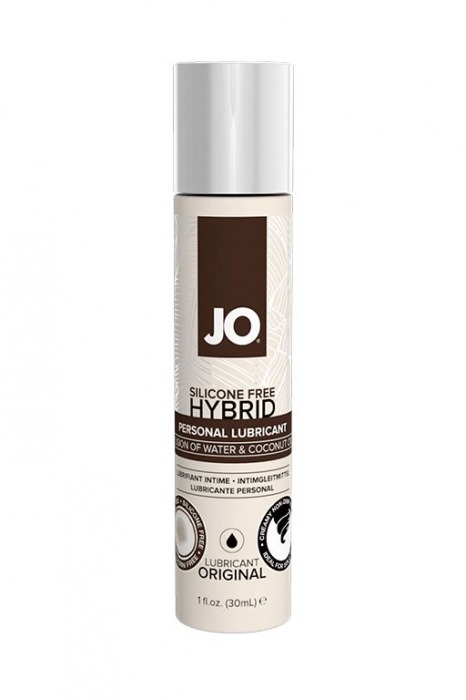 Водно-масляный лубрикант JO Silicon free Hybrid Lubricant ORIGINAL- 30 мл. - System JO - купить с доставкой в Курске