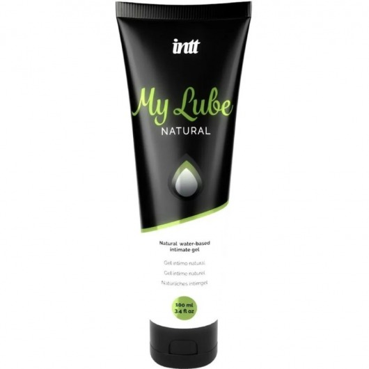 Увлажняющий гель-лубрикант на водной основе  для тела My Lube Natural - 100 мл. - INTT - купить с доставкой в Курске