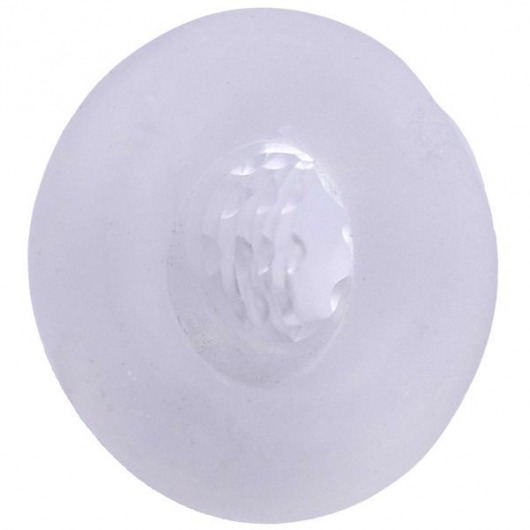 Толстая насадка-удлинитель с подхватом мошонки Jacked Up - Doc Johnson - в Курске купить с доставкой