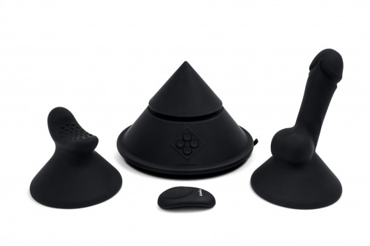 Конусный вибромассажер Cowgirl Cone с 2 насадками - CowGirl - купить с доставкой в Курске