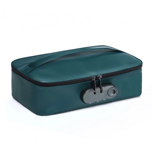 Зеленая сумочка для хранения игрушек Discreet Box - Dorcel - купить с доставкой в Курске