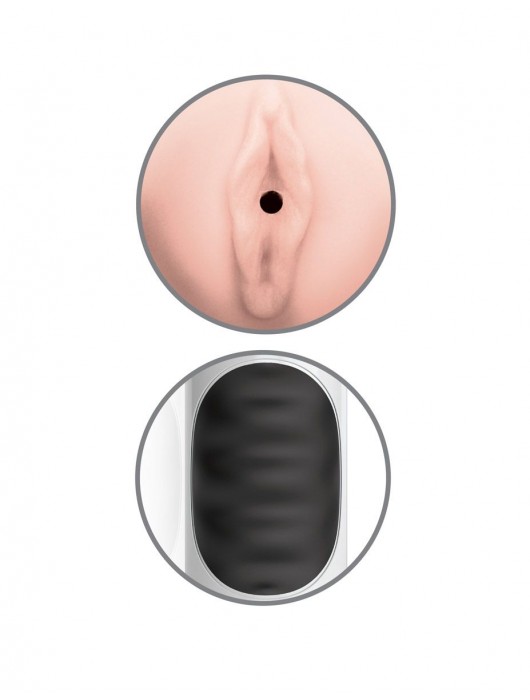 Мастурбатор-вагина Extreme Toyz Mega Grip Vibrating Stroker Mouth - Pipedream - в Курске купить с доставкой