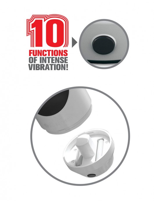 Мастурбатор-вагина Extreme Toyz Mega Grip Vibrating Stroker Mouth - Pipedream - в Курске купить с доставкой