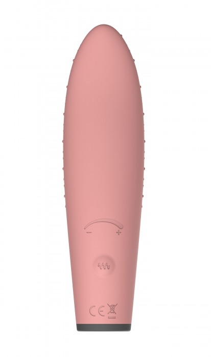 Розовый мини-вибратор с сенсорным управлением Lumi - Le Frivole