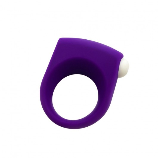 Фиолетовое эрекционное кольцо Puggle Vibrating Ring with Bullet - Adrien Lastic - в Курске купить с доставкой