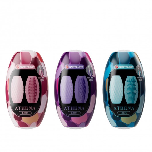 Набор из 15 мастурбаторов Athena - Baile - в Курске купить с доставкой