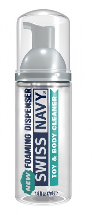 Очищающая пенка для игрушек и тела Toy   Body Cleaner Foamer - 47 мл. - Swiss navy - купить с доставкой в Курске