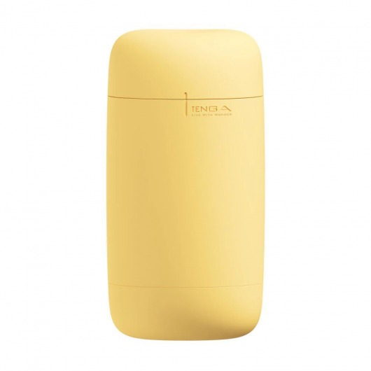 Желтый мастурбатор Tenga Puffy - Tenga - в Курске купить с доставкой