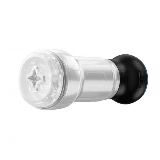 Набор PowerBlow   Feel Pocket Stroker Crystal: мастурбатор и интерактивная насадка - Kiiroo - в Курске купить с доставкой