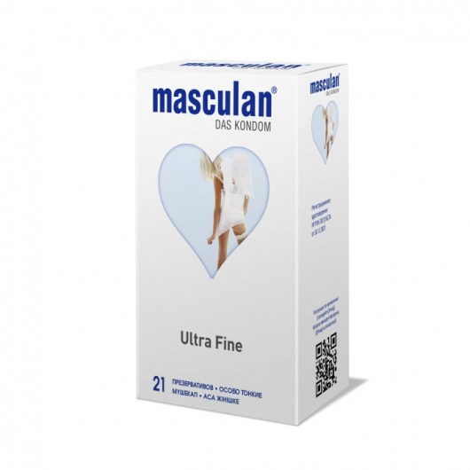 Особо тонкие презервативы Masculan Ultra Fine - 21 шт. - Masculan - купить с доставкой в Курске