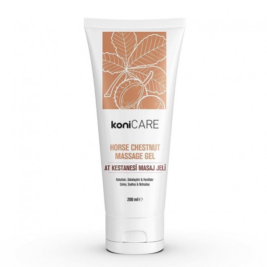 Расслабляющий массажный гель Konicare Horse Chestnut Massage Gel - 200 мл. - KoniCARE - купить с доставкой в Курске