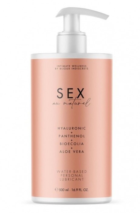 Лубрикант на водной основе Water-based Personal Lubricant - 500 мл. - Bijoux Indiscrets - купить с доставкой в Курске
