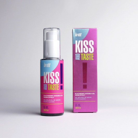 Массажный гель для тела Kiss and Taste - 55 мл. - INTT - купить с доставкой в Курске