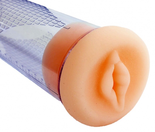 Телесный уплотнитель для вакуумной помпы в виде вагины - Boys of Toys - в Курске купить с доставкой