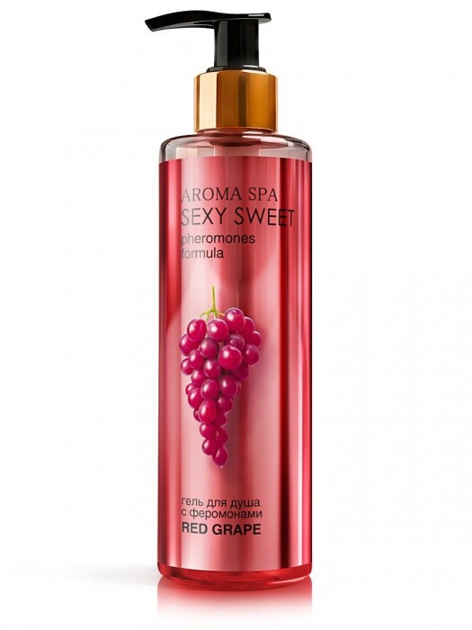 Гель для душа с феромонами и ароматом винограда Red Grape - 200 мл. -  - Магазин феромонов в Курске