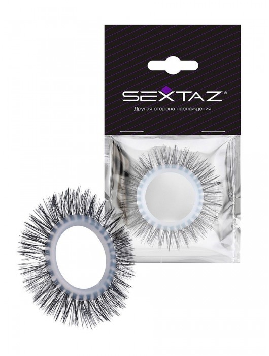 Круглое эрекционное кольцо с длинными «ресничками» - Sextaz - в Курске купить с доставкой