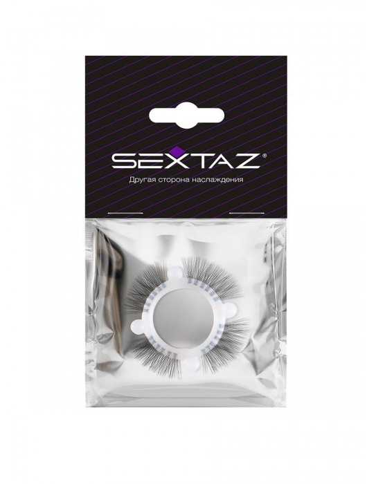 Эластичное кольцо с «ресничками» и 4 шариками - Sextaz - в Курске купить с доставкой