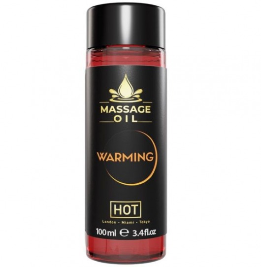 Массажное масло с согревающим эффектом Massage Oil Warming - 100 мл. - HOT - купить с доставкой в Курске