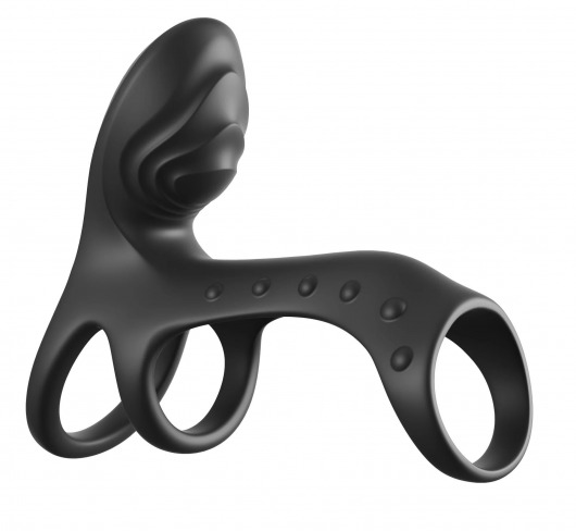 Черная насадка на пенис Ultimate Couples Cage Pro - Pipedream - в Курске купить с доставкой