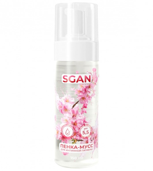 Пенка-мусс для интимной гигиены SGAN с пребиотиками - 150 мл. - SGAN - купить с доставкой в Курске