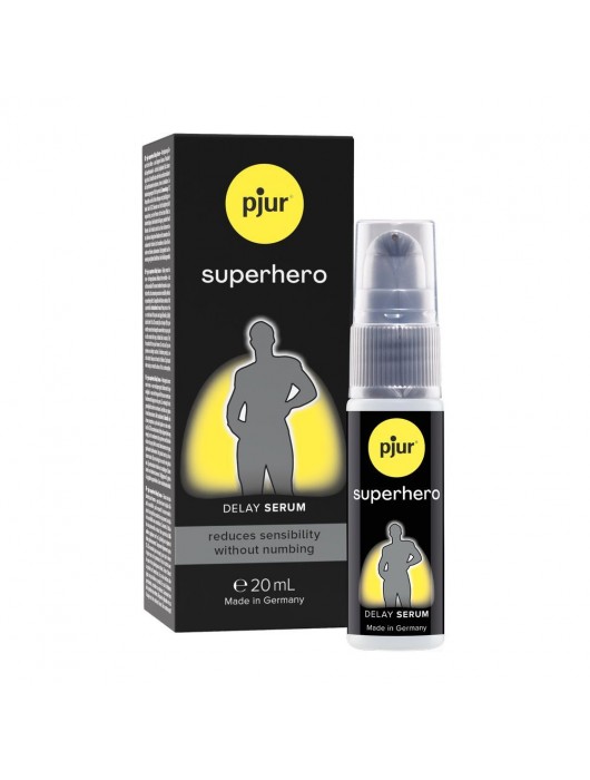 Пролонгатор-сыворотка pjur Superhero Delay Serum - 20 мл. - Pjur - купить с доставкой в Курске