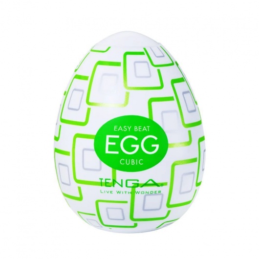 Мастурбатор-яйцо Tenga Egg Cubic - Tenga - в Курске купить с доставкой
