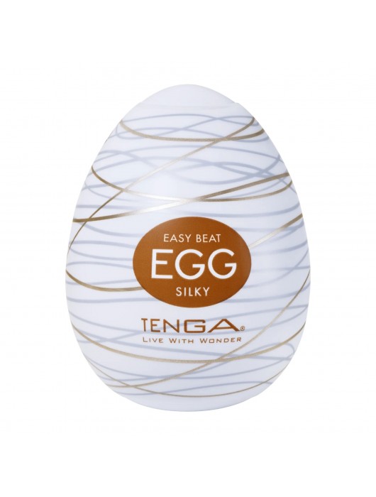 Мастурбатор-яйцо Tenga Egg Silky - Tenga - в Курске купить с доставкой